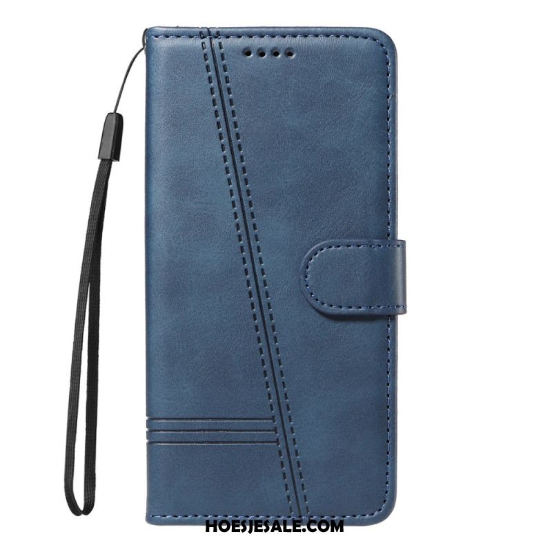 Folio-hoesje Xiaomi 15t Telefoonhoesje T-lijnen