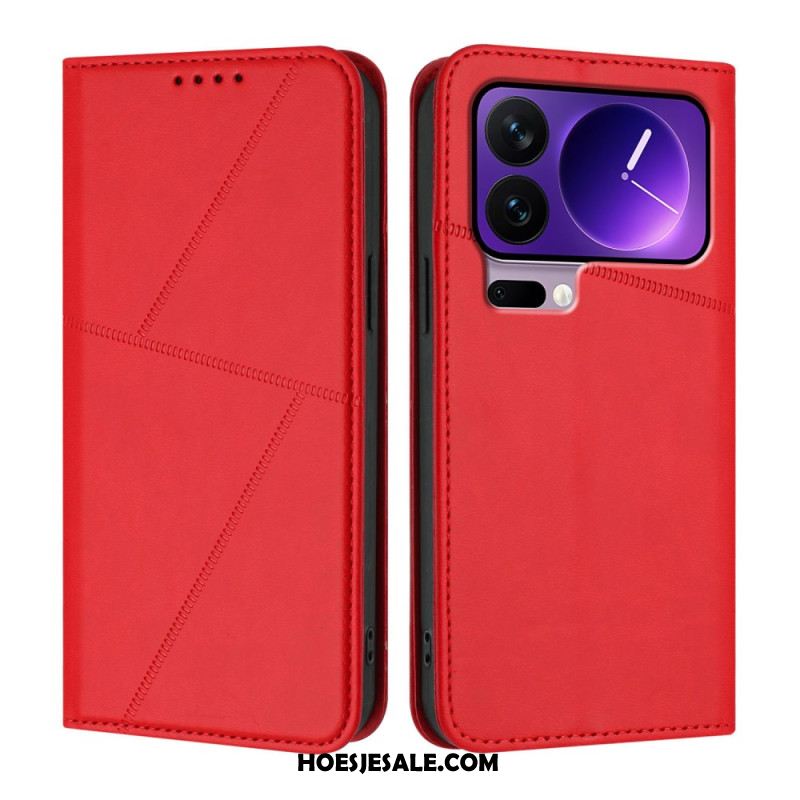 Folio-hoesje Xiaomi 17 Pro Lijnontwerp