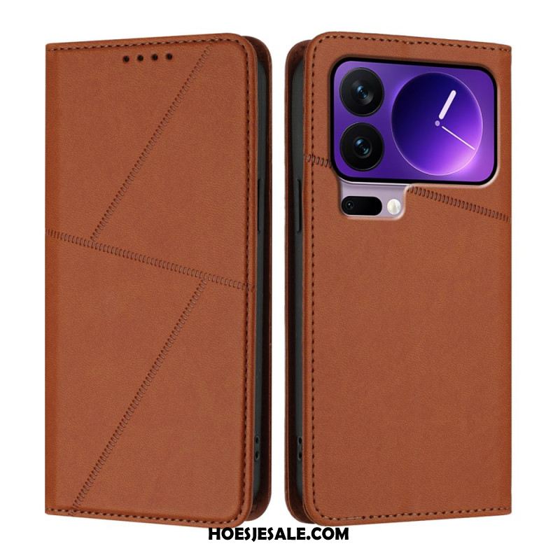 Folio-hoesje Xiaomi 17 Pro Lijnontwerp