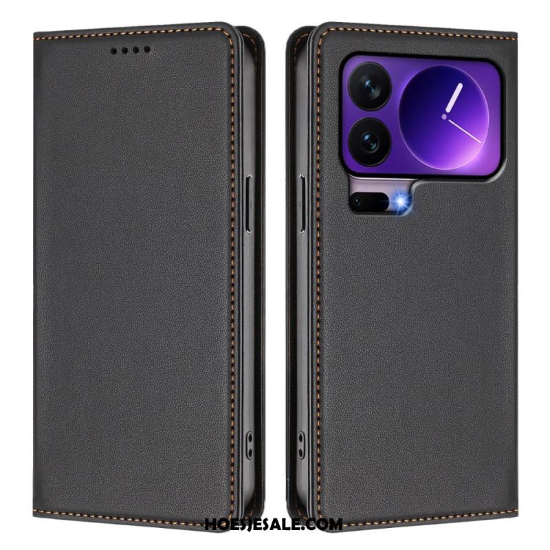 Folio-hoesje Xiaomi 17 Pro Magnetische Sluiting En Rfid-bescherming