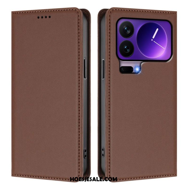 Folio-hoesje Xiaomi 17 Pro Magnetische Sluiting En Rfid-bescherming