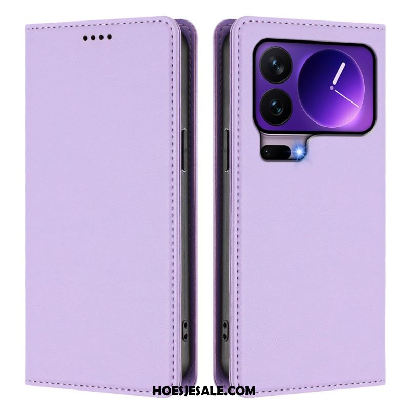 Folio-hoesje Xiaomi 17 Pro Magnetische Sluiting En Rfid-bescherming