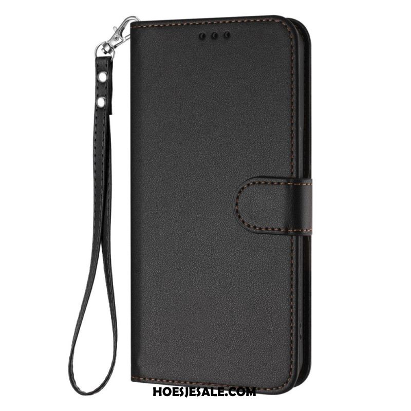 Folio-hoesje Xiaomi 17 Pro Max Telefoonhoesje Effen Lederlook