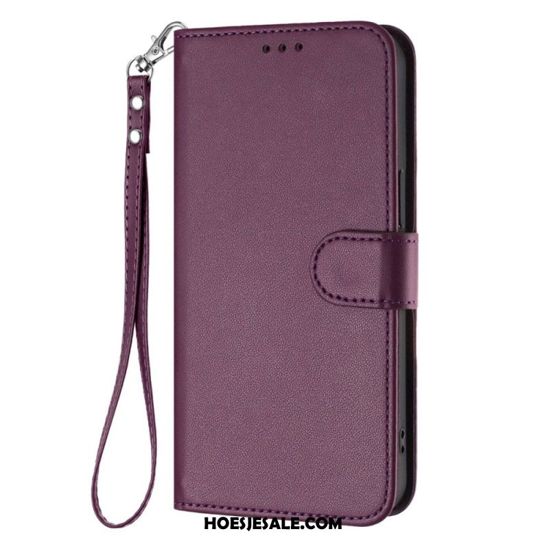 Folio-hoesje Xiaomi 17 Pro Max Telefoonhoesje Effen Lederlook