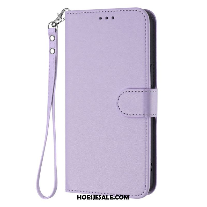 Folio-hoesje Xiaomi 17 Pro Max Telefoonhoesje Effen Lederlook