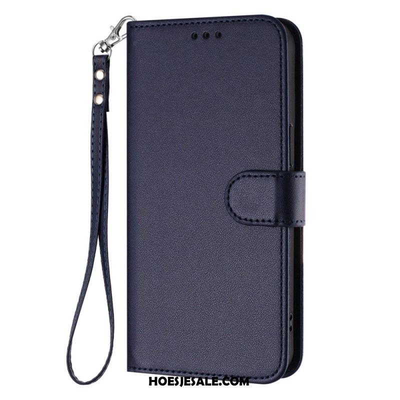 Folio-hoesje Xiaomi 17 Pro Max Telefoonhoesje Effen Lederlook