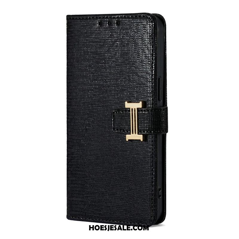 Folio-hoesje Xiaomi 17 Pro Max Telefoonhoesje Metalen Gesp