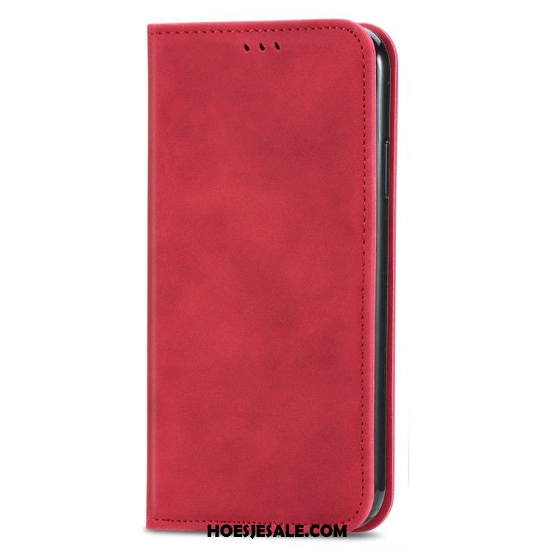 Folio-hoesje Xiaomi 17 Pro Max Telefoonhoesje Suède-effect