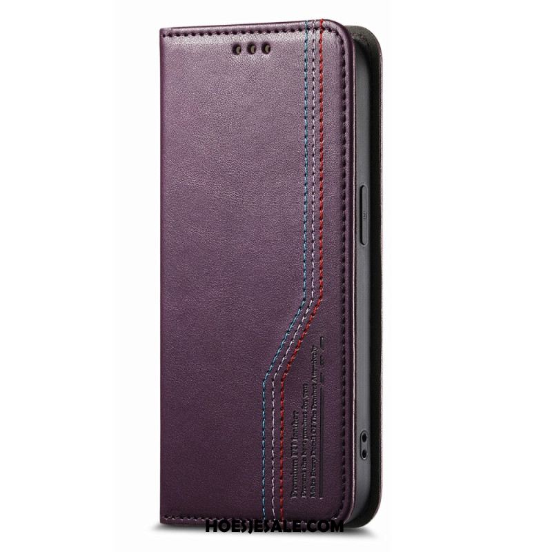 Folio-hoesje Xiaomi 17 Pro Telefoonhoesje Met Elastische Polsband