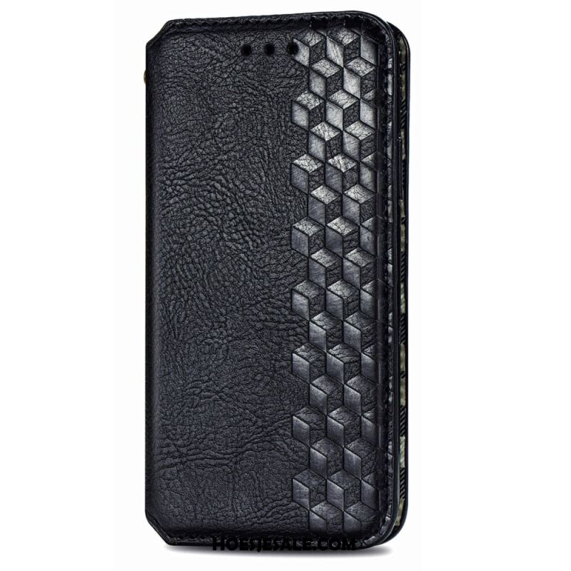 Folio-hoesje Xiaomi 17 Pro Telefoonhoesje Vintage Diamantpatroon