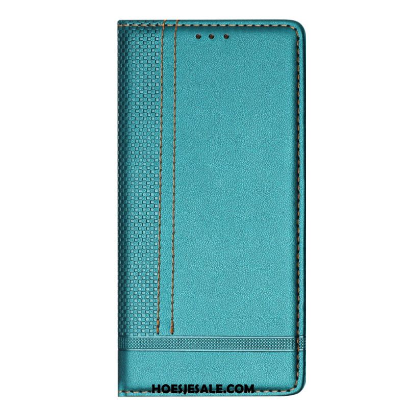 Folio-hoesje Xiaomi 17 Rasterpatroon