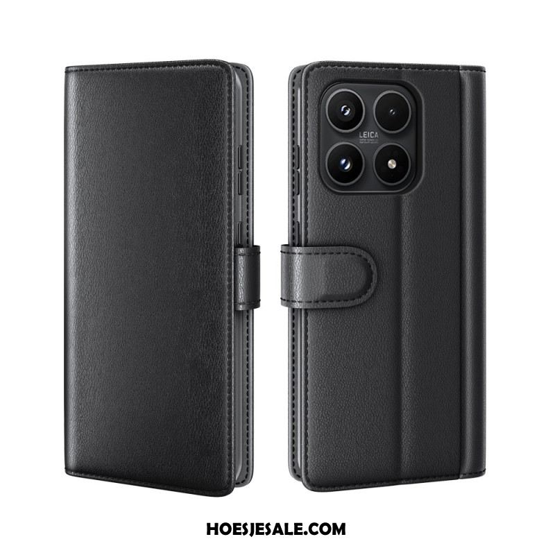 Folio-hoesje Xiaomi 17 Telefoonhoesje Echt Leer