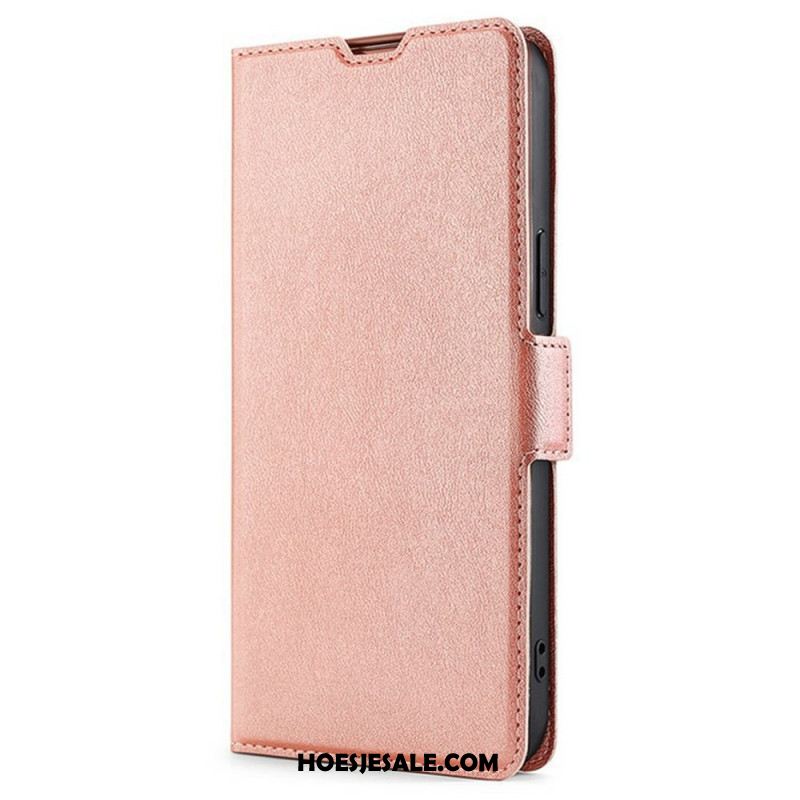 Folio-hoesje Xiaomi 17 Telefoonhoesje Kunstleer En Dubbele Sluiting