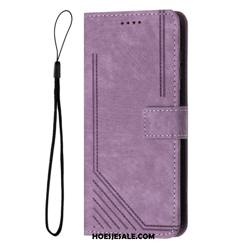 Folio-hoesje Xiaomi 17 Telefoonhoesje Retro Design