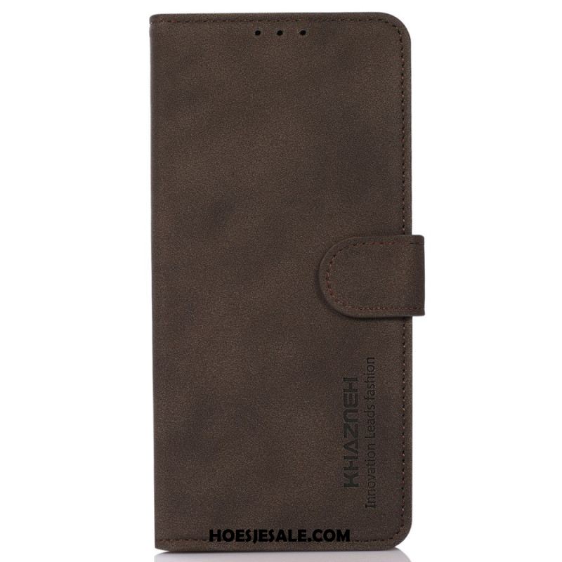 Folio-hoesje Xiaomi Redmi Note 13 Pro 4g Khazneh Lederen Stijl