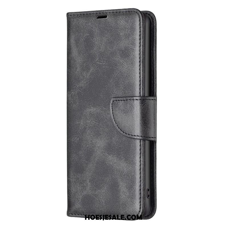 Folio-hoesje Xiaomi Redmi Note 13 Pro 4g Telefoonhoesje Ledereffect Met Riem