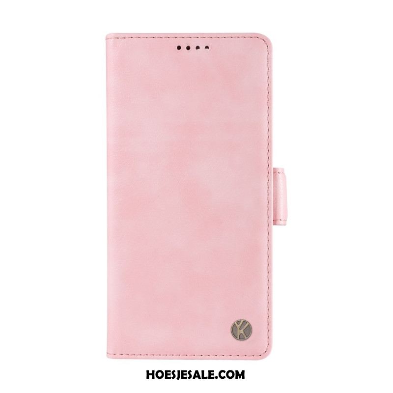 Folio-hoesje Xiaomi Redmi Note 14 4g Lychee Textuur Ykatu
