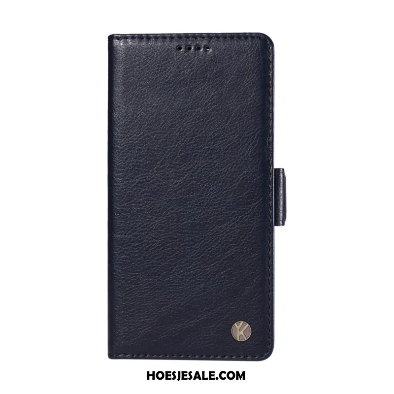 Folio-hoesje Xiaomi Redmi Note 14 4g Lychee Textuur Ykatu