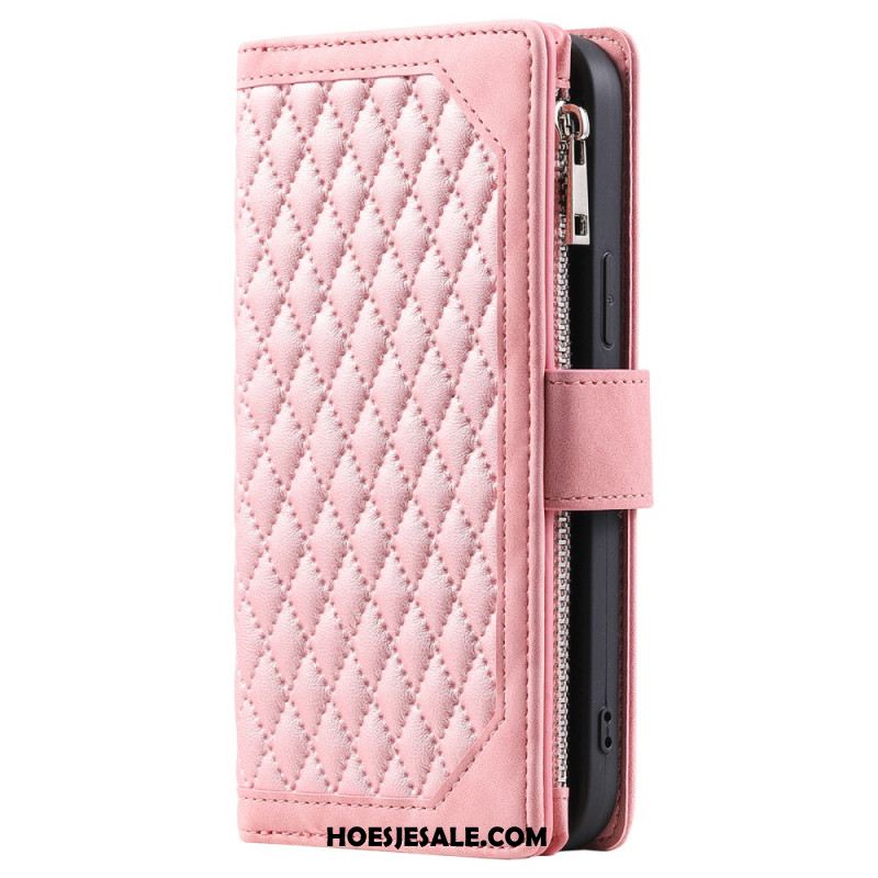 Folio-hoesje Xiaomi Redmi Note 14 4g Telefoonhoesje Gewatteerde Portemonnee