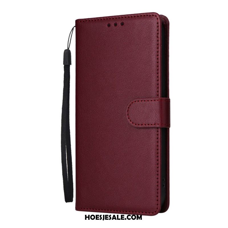 Folio-hoesje Xiaomi Redmi Note 14 4g Telefoonhoesje Kunstleer