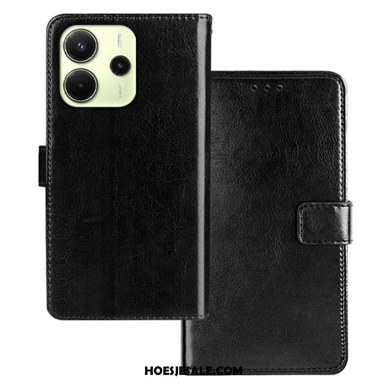 Folio-hoesje Xiaomi Redmi Note 14 4g Telefoonhoesje Kunstleer Idewei