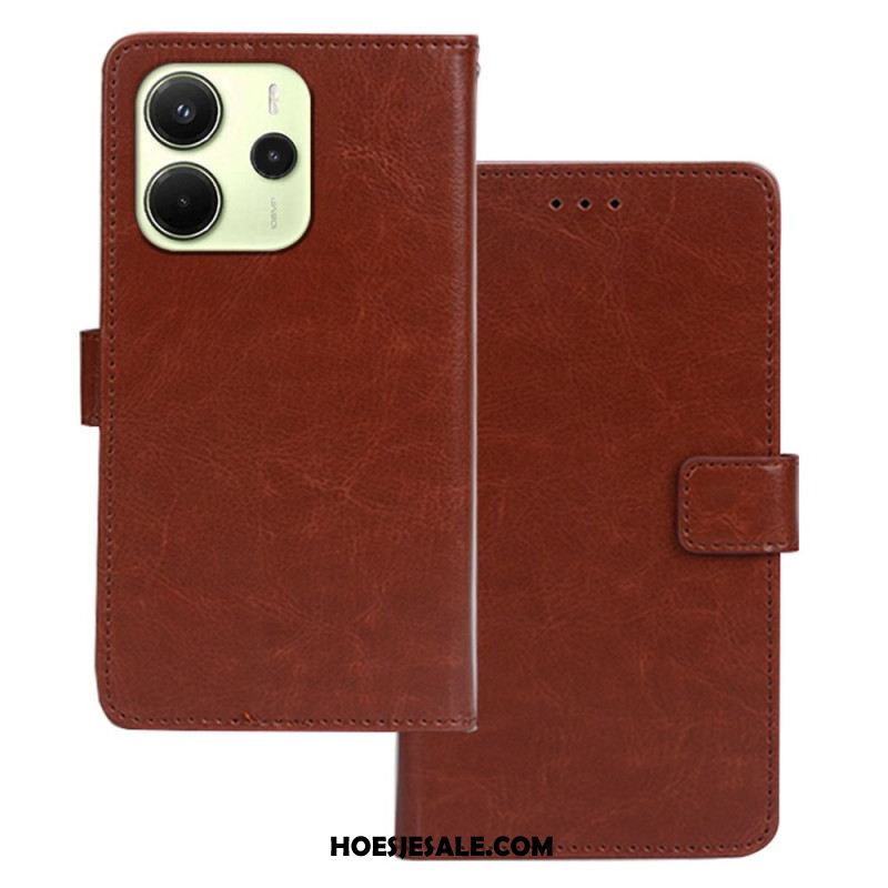 Folio-hoesje Xiaomi Redmi Note 14 4g Telefoonhoesje Kunstleer Idewei