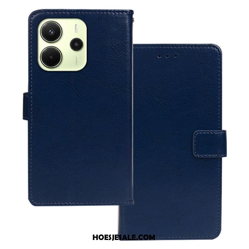 Folio-hoesje Xiaomi Redmi Note 14 4g Telefoonhoesje Kunstleer Idewei