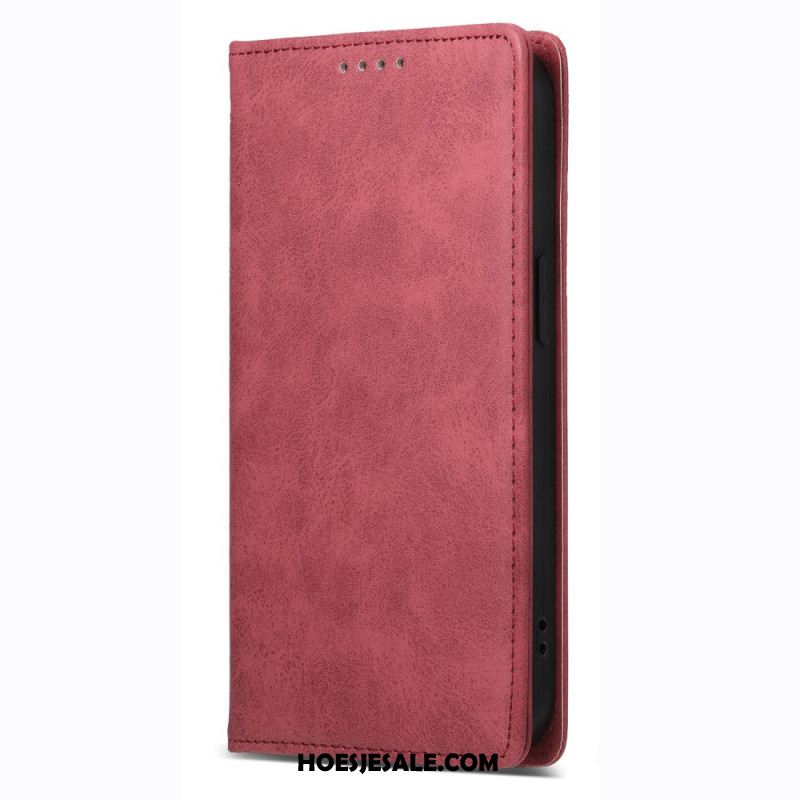 Folio-hoesje Xiaomi Redmi Note 14 4g Vintage Rfid-blokkering