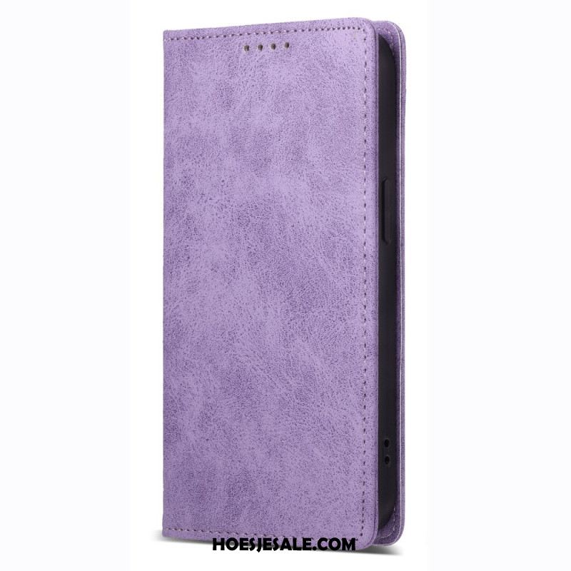 Folio-hoesje Xiaomi Redmi Note 14 4g Vintage Rfid-blokkering