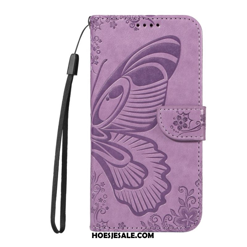 Folio-hoesje Xiaomi Redmi Note 14 4g Vlinderprint