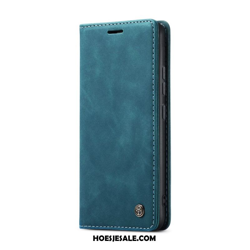 Folio-hoesje Xiaomi Redmi Note 14 5g Caseme Lederlook Bescherming Hoesje