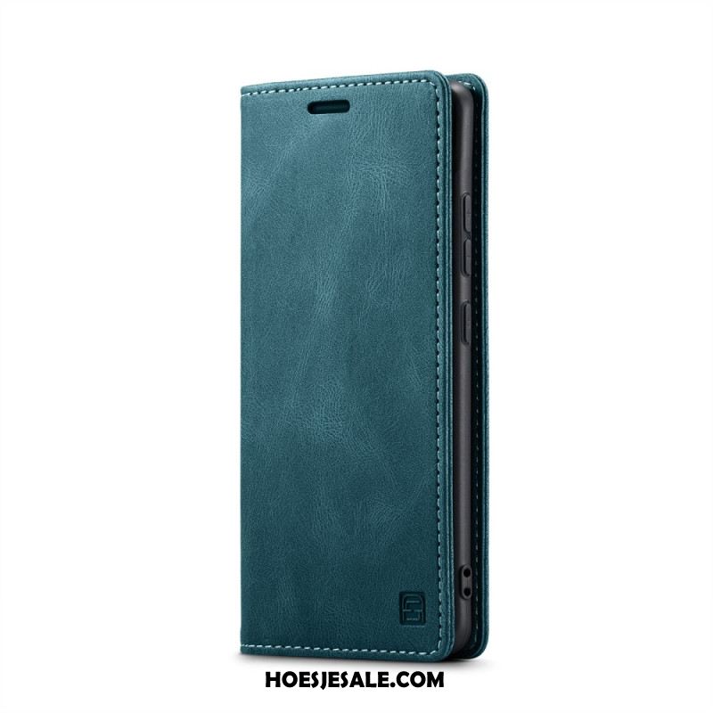 Folio-hoesje Xiaomi Redmi Note 14 5g Denimstof