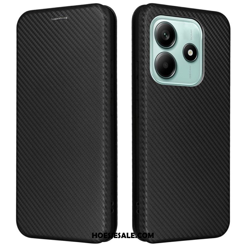 Folio-hoesje Xiaomi Redmi Note 14 5g Koolstofvezel