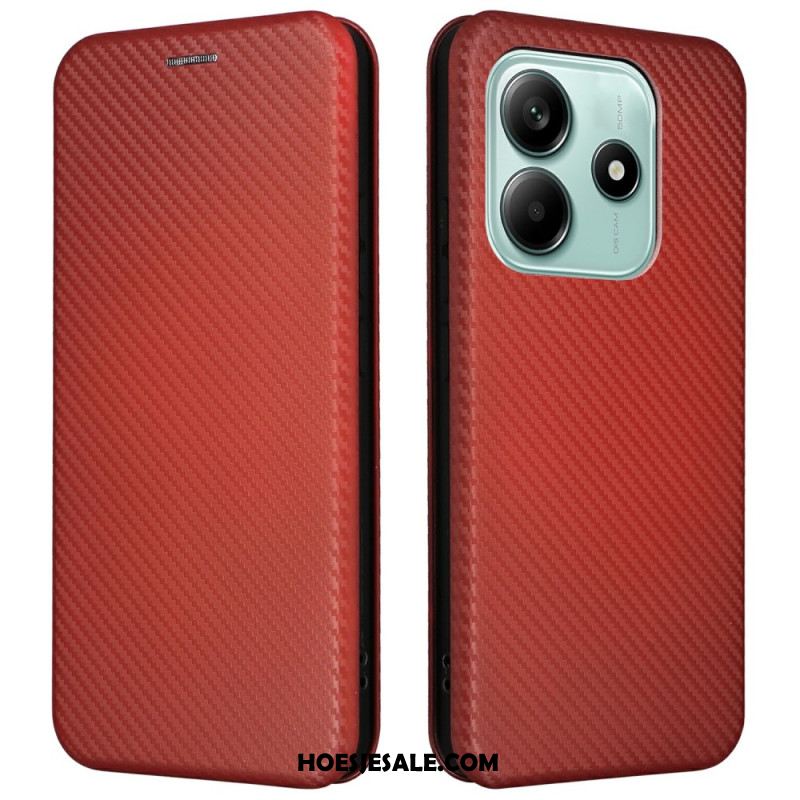 Folio-hoesje Xiaomi Redmi Note 14 5g Koolstofvezel