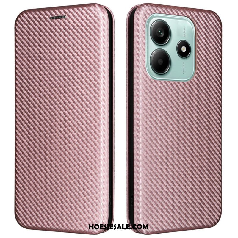 Folio-hoesje Xiaomi Redmi Note 14 5g Koolstofvezel