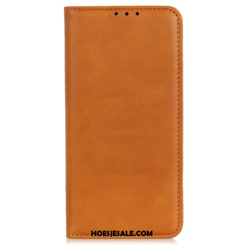 Folio-hoesje Xiaomi Redmi Note 14 5g Leer Met Structuur