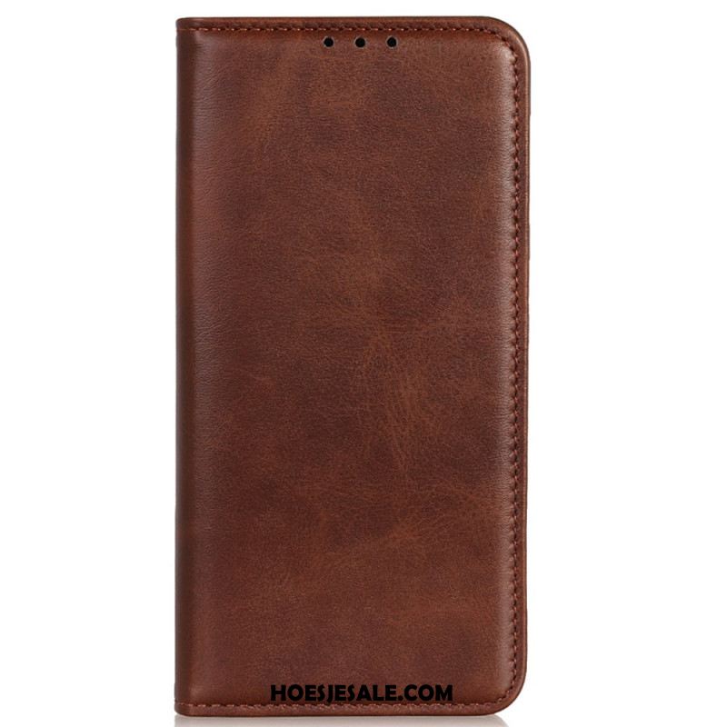 Folio-hoesje Xiaomi Redmi Note 14 5g Leer Met Structuur