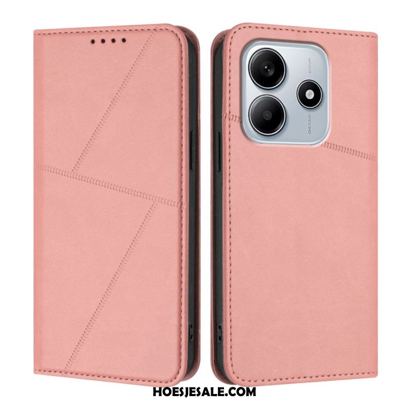 Folio-hoesje Xiaomi Redmi Note 14 5g Lijnen