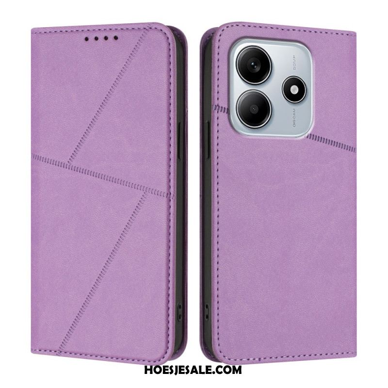 Folio-hoesje Xiaomi Redmi Note 14 5g Lijnen