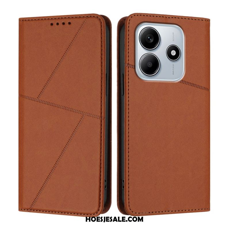 Folio-hoesje Xiaomi Redmi Note 14 5g Lijnen