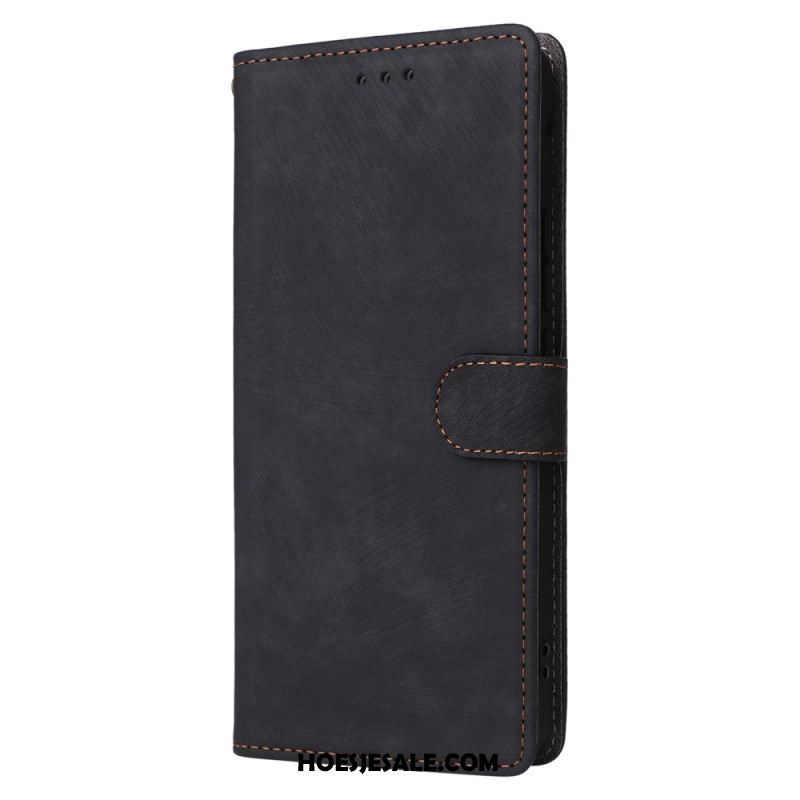 Folio-hoesje Xiaomi Redmi Note 14 5g Suède-effect Rfid-bescherming