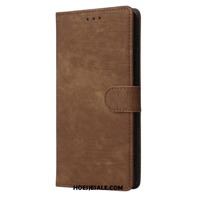 Folio-hoesje Xiaomi Redmi Note 14 5g Suède-effect Rfid-bescherming