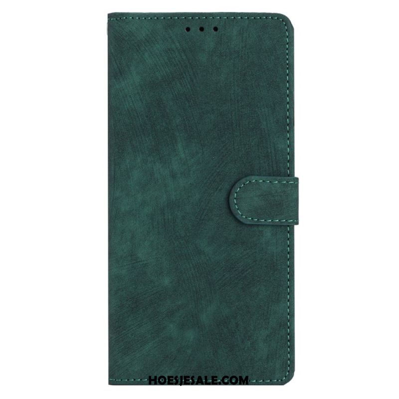 Folio-hoesje Xiaomi Redmi Note 14 5g Suède-look Met Bandje