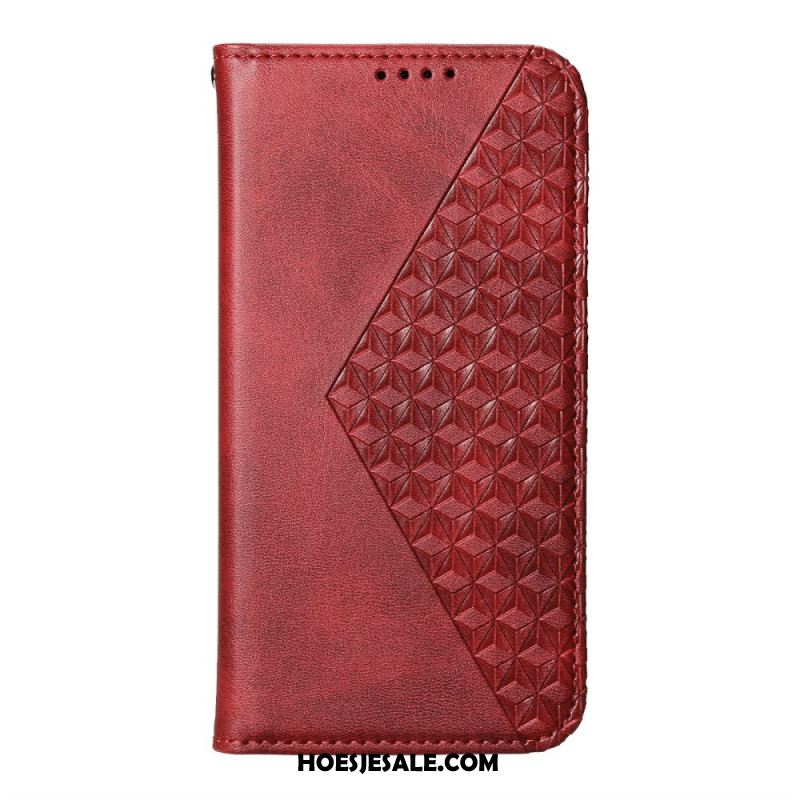 Folio-hoesje Xiaomi Redmi Note 14 5g Telefoonhoesje Diamantdesign