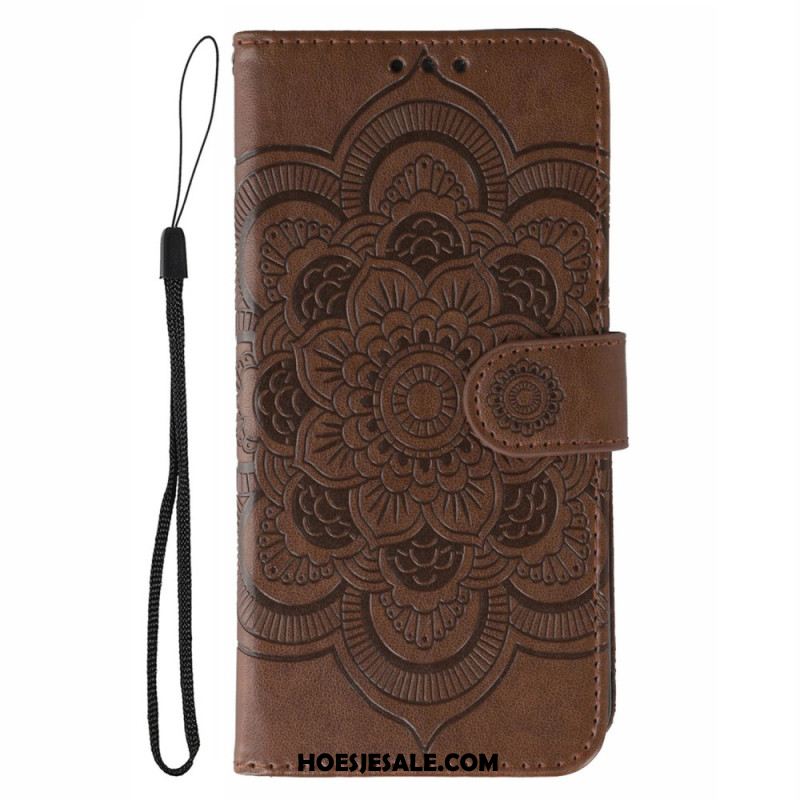 Folio-hoesje Xiaomi Redmi Note 14 5g Telefoonhoesje Mandala Design