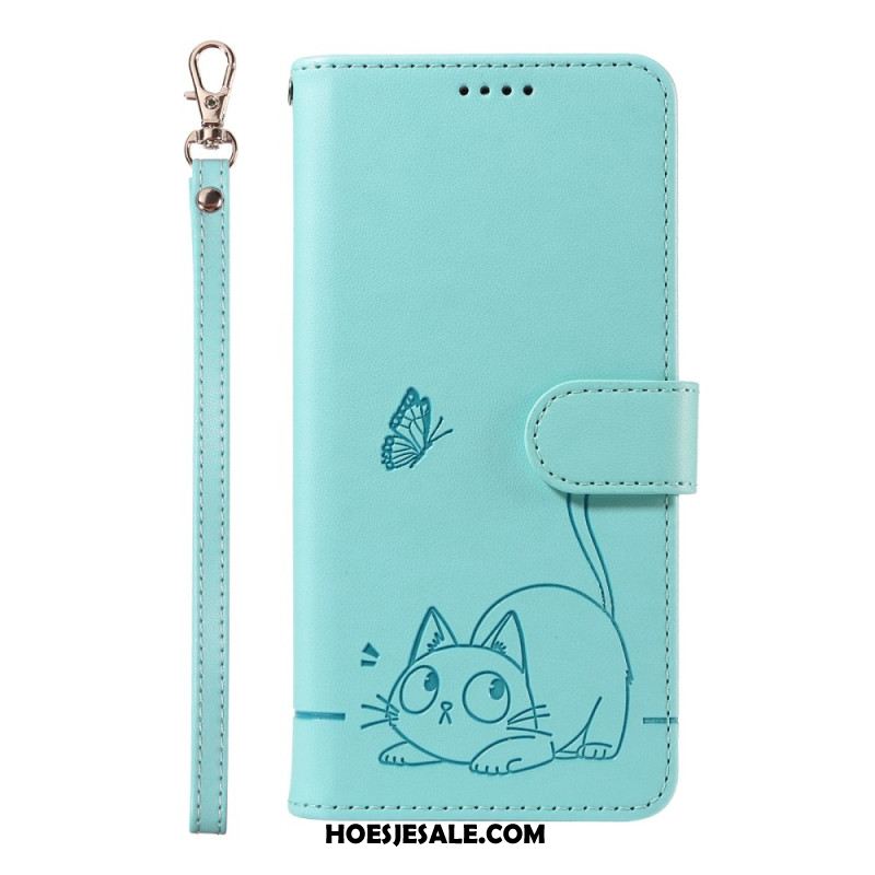 Folio-hoesje Xiaomi Redmi Note 14 5g Telefoonhoesje Mijn Kat