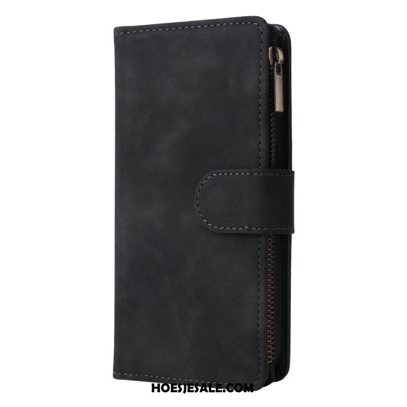 Folio-hoesje Xiaomi Redmi Note 14 5g Telefoonhoesje Portemonnee Met Volledige Lederlook