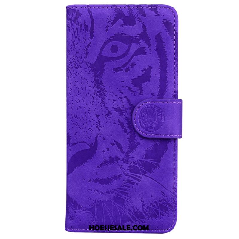 Folio-hoesje Xiaomi Redmi Note 14 5g Telefoonhoesje Tijgerprint