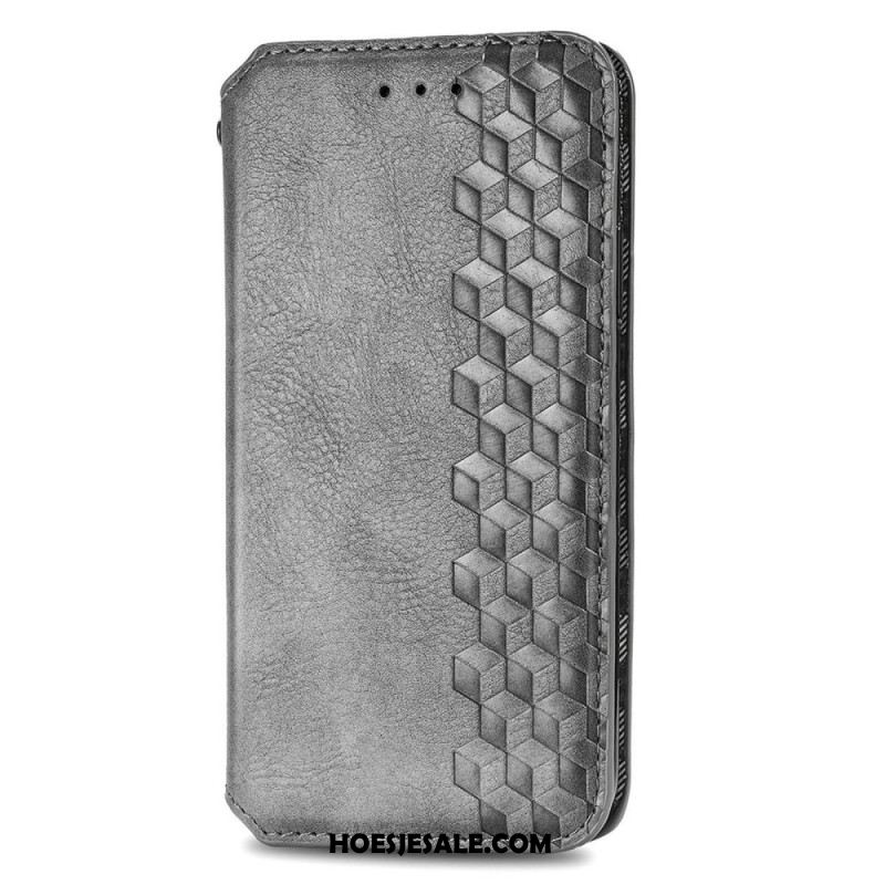 Folio-hoesje Xiaomi Redmi Note 14 5g Vintage Leerlook Bescherming Hoesje