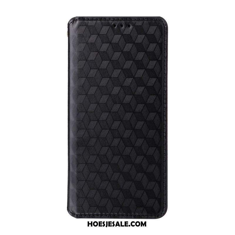 Folio-hoesje Xiaomi Redmi Note 14 Pro 5g Glanzend 3d-patroon